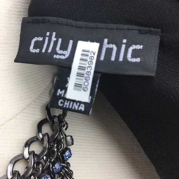 NWOT City Chic studded dress w/pockets - Picture 6 of 8